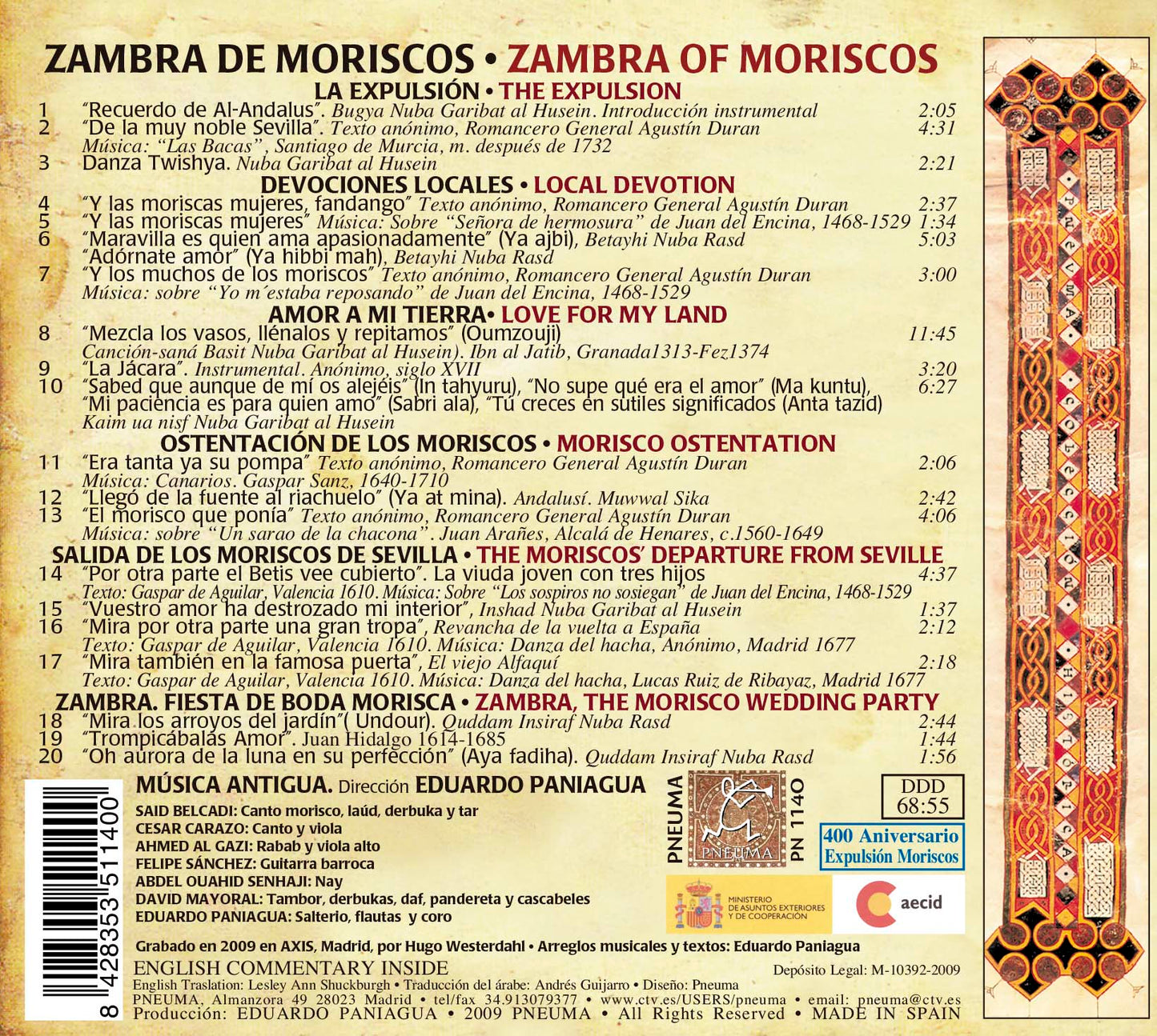 PN 1140 ZAMBRA DE MORISCOS