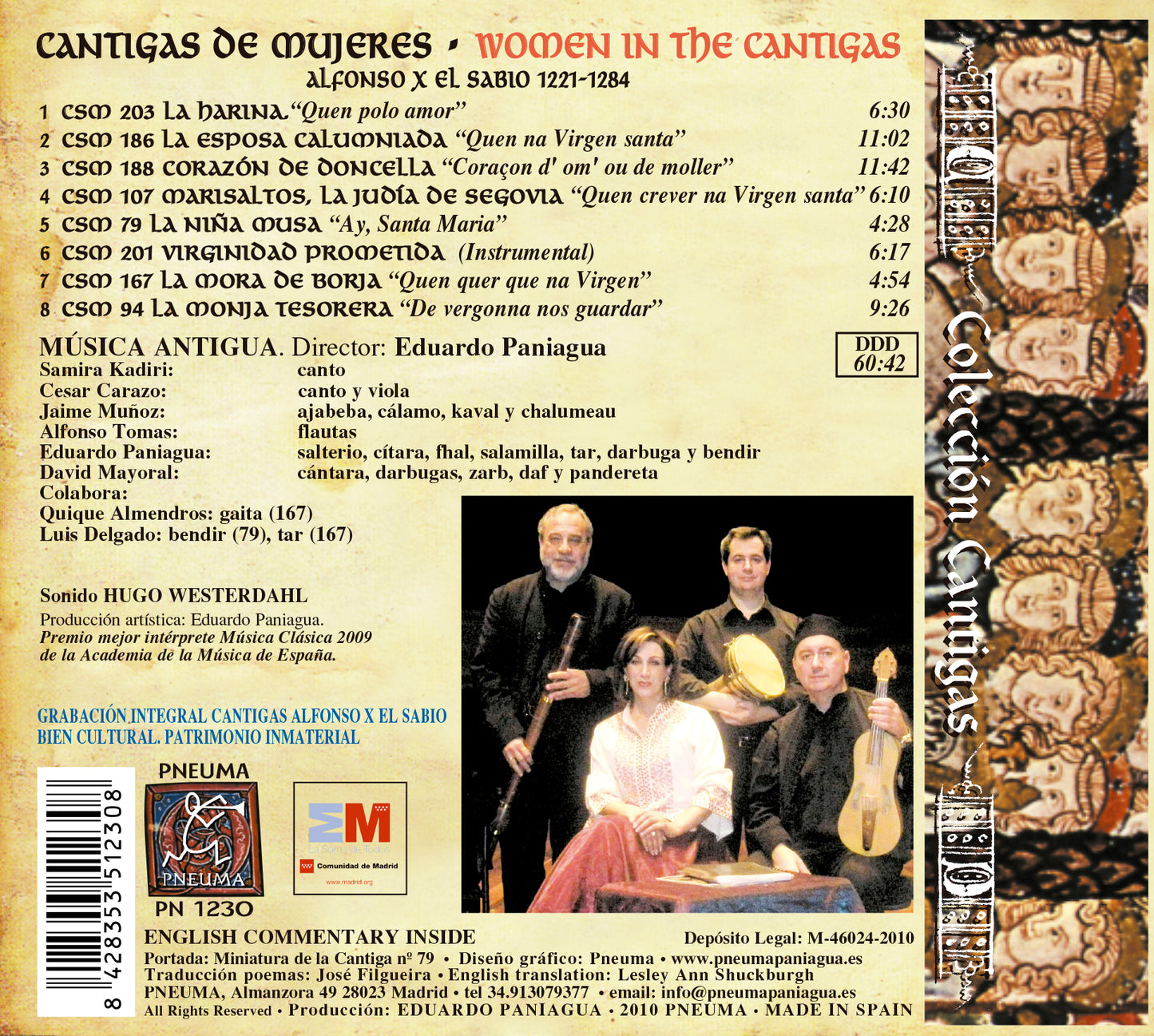 PN 1230 CANTIGAS DE MUJERES