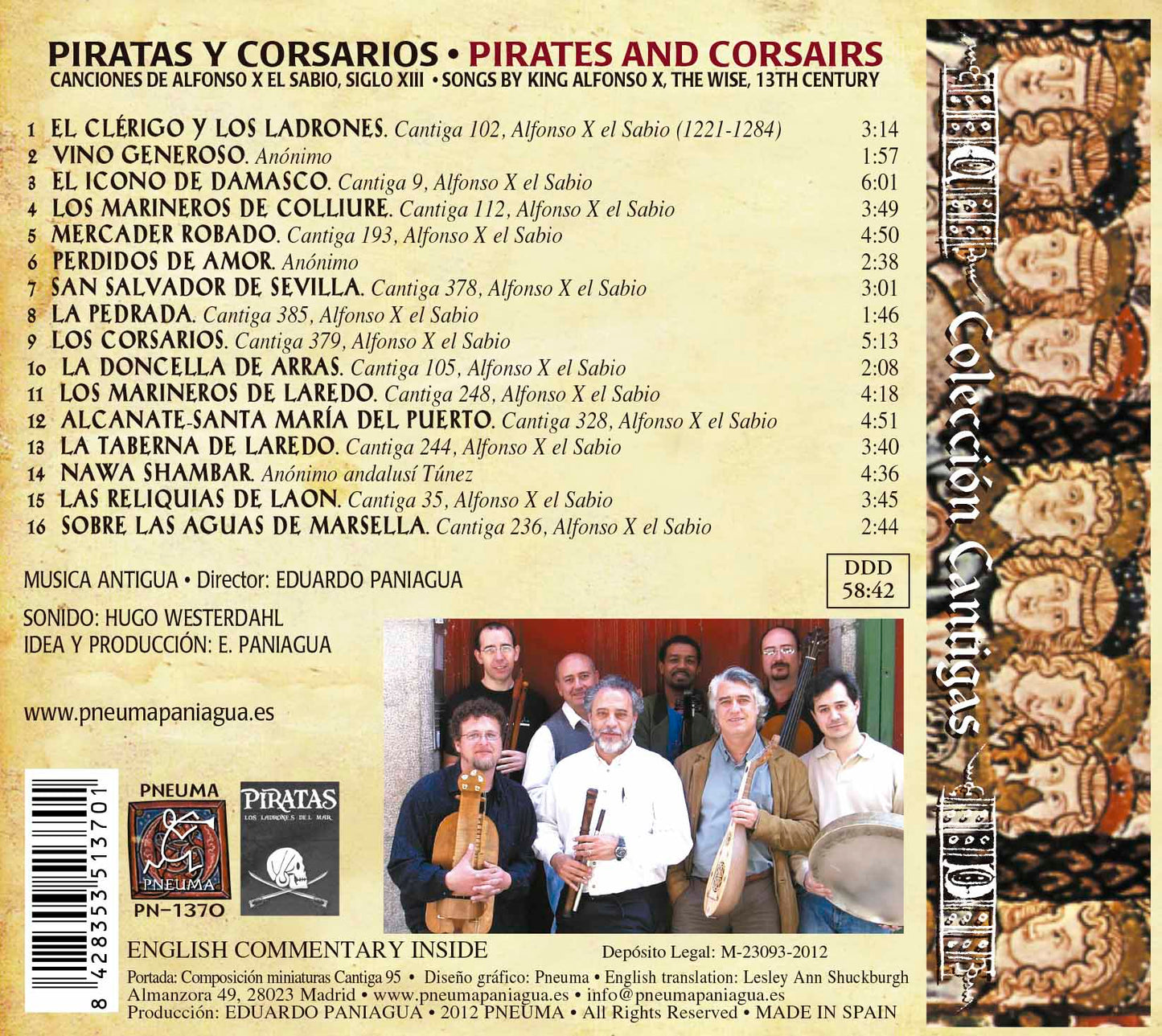 PN 1370 PIRATAS Y CORSARIOS • PIRATES AND CORSAIRS