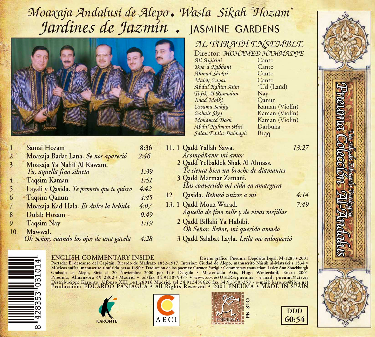 PN 310 JARDINES DE JAZMÍN,   ALEPO SIRIA