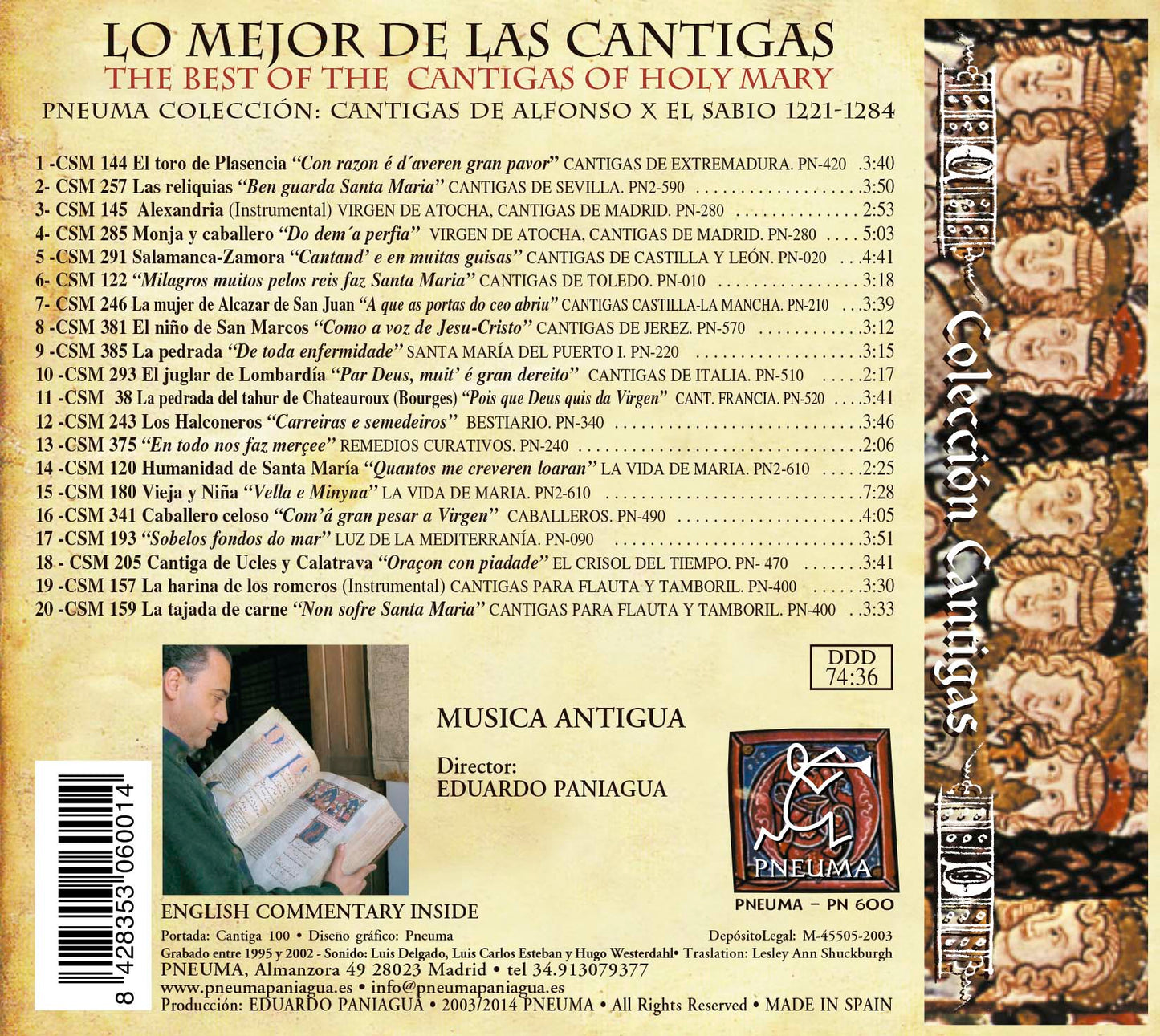 PN 600 LO MEJOR DE LAS CANTIGAS