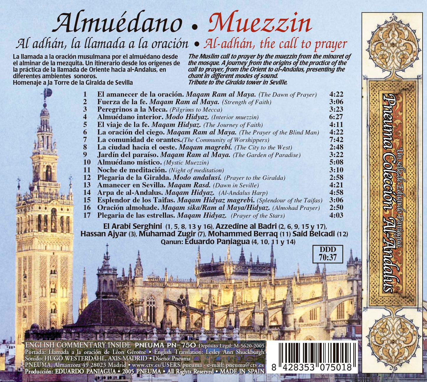 PN 750 ALMUÉDANO,  LA LLAMADA A LA ORACIÓN