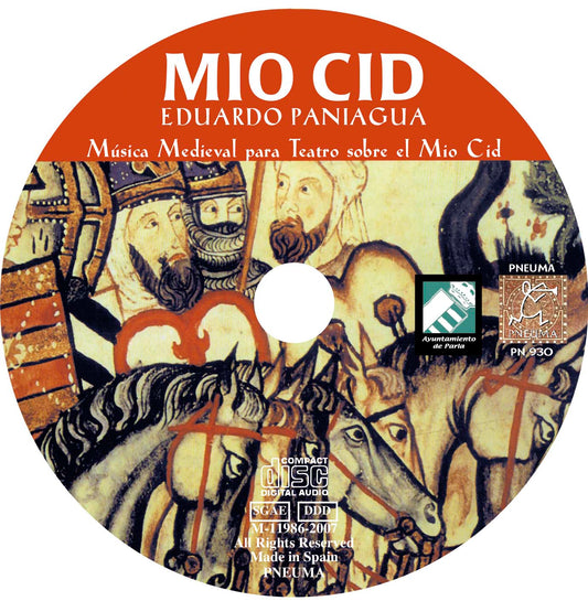 PN 930 MIO CID, TEATRO, LIBRO DISCO